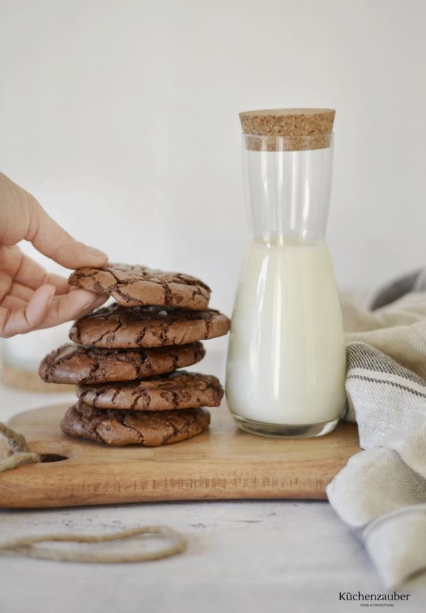 Fudgy Schoko Cookies