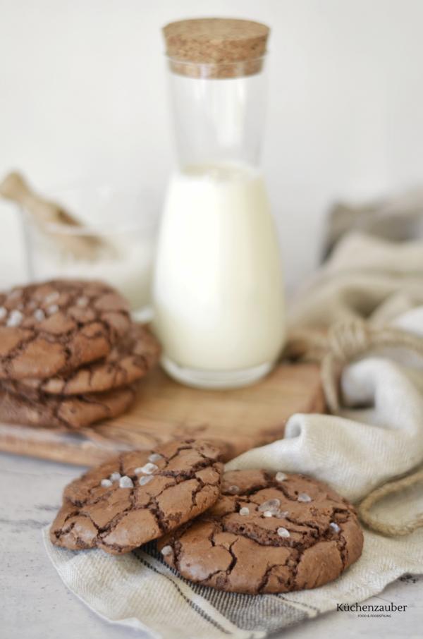 Fudgy Schoko Cookies