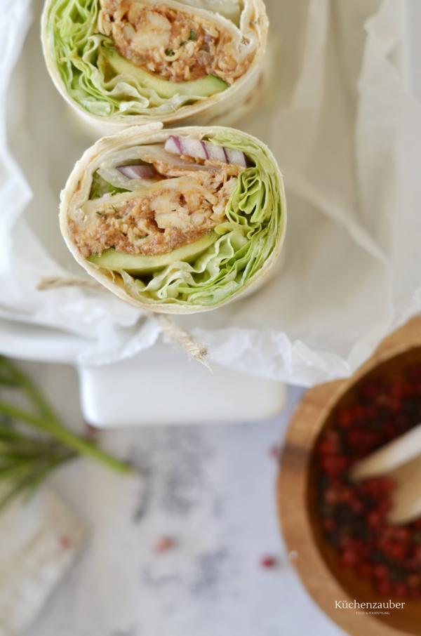 Fresh Pulled Chicken Wrap