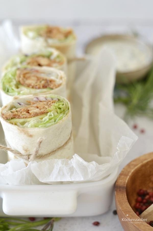 Fresh Pulled Chicken Wrap