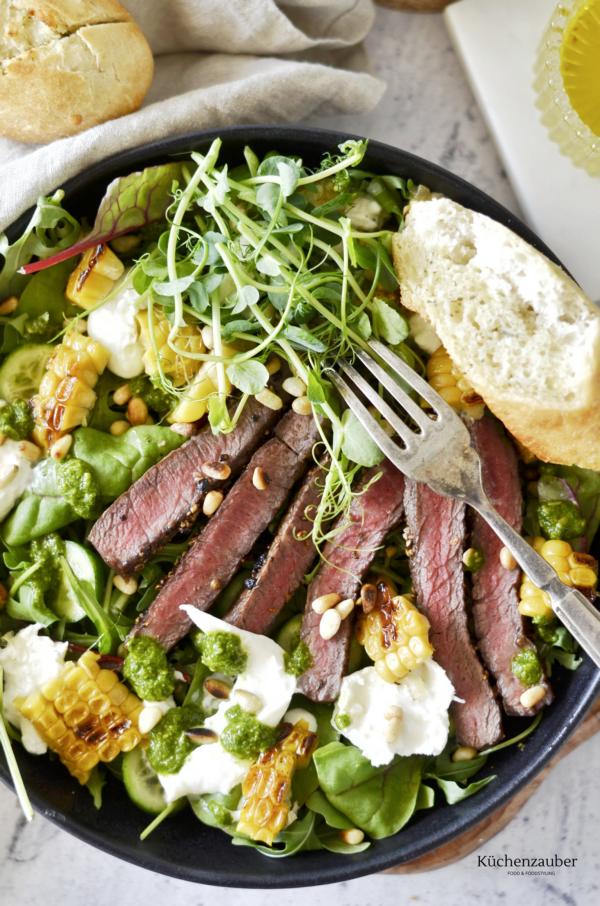 Steak-Salat